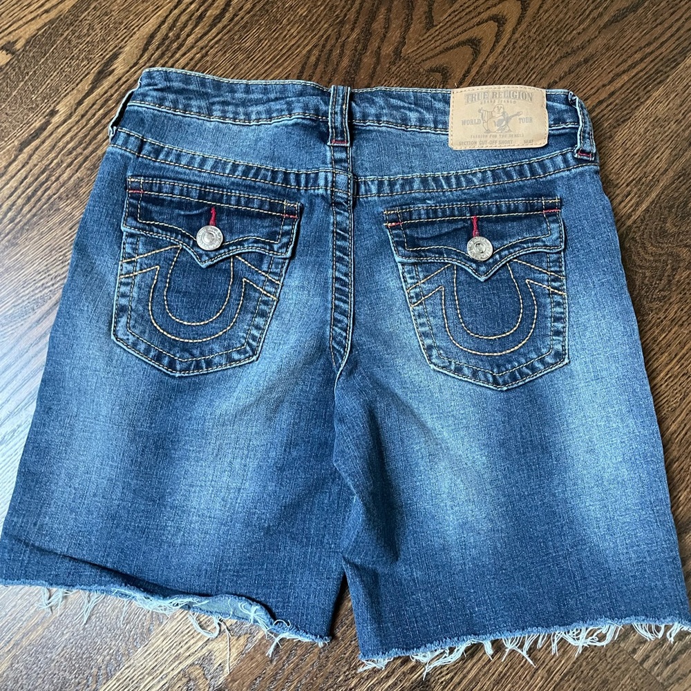 True Religion Girls Cut Off Size 16 Shorts